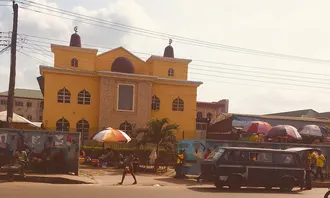 Mosque at mile 1